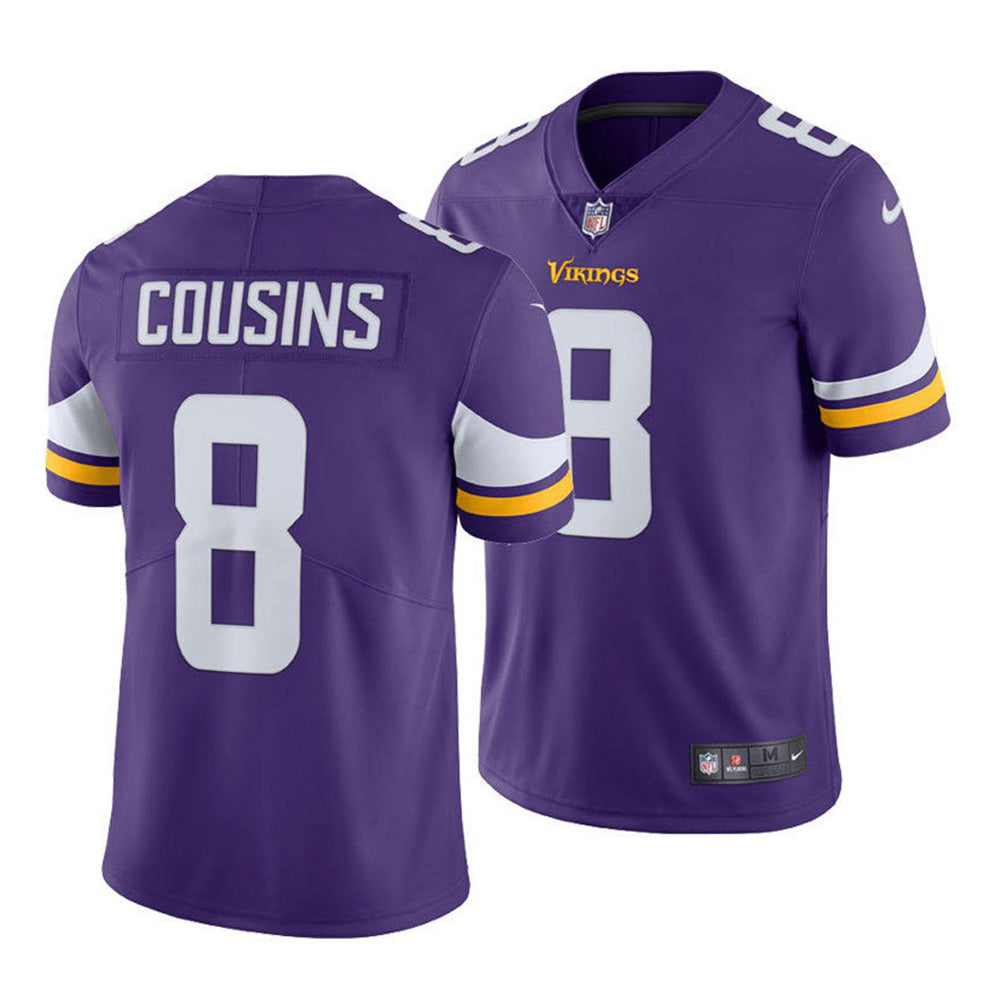 Youth Minnesota Vikings Kirk Cousins Vapor Jersey   Purple
