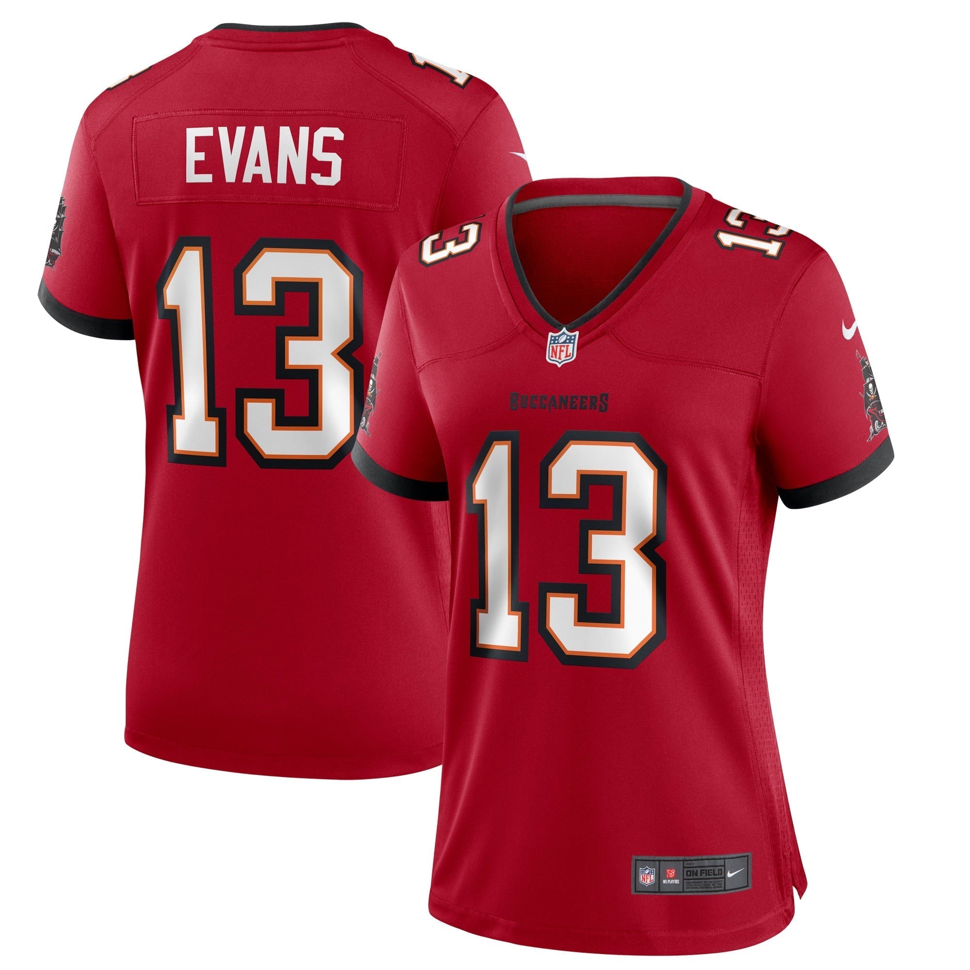 Women s Nike Mike Evans Red Tampa Bay Buccaneers Game Jersey