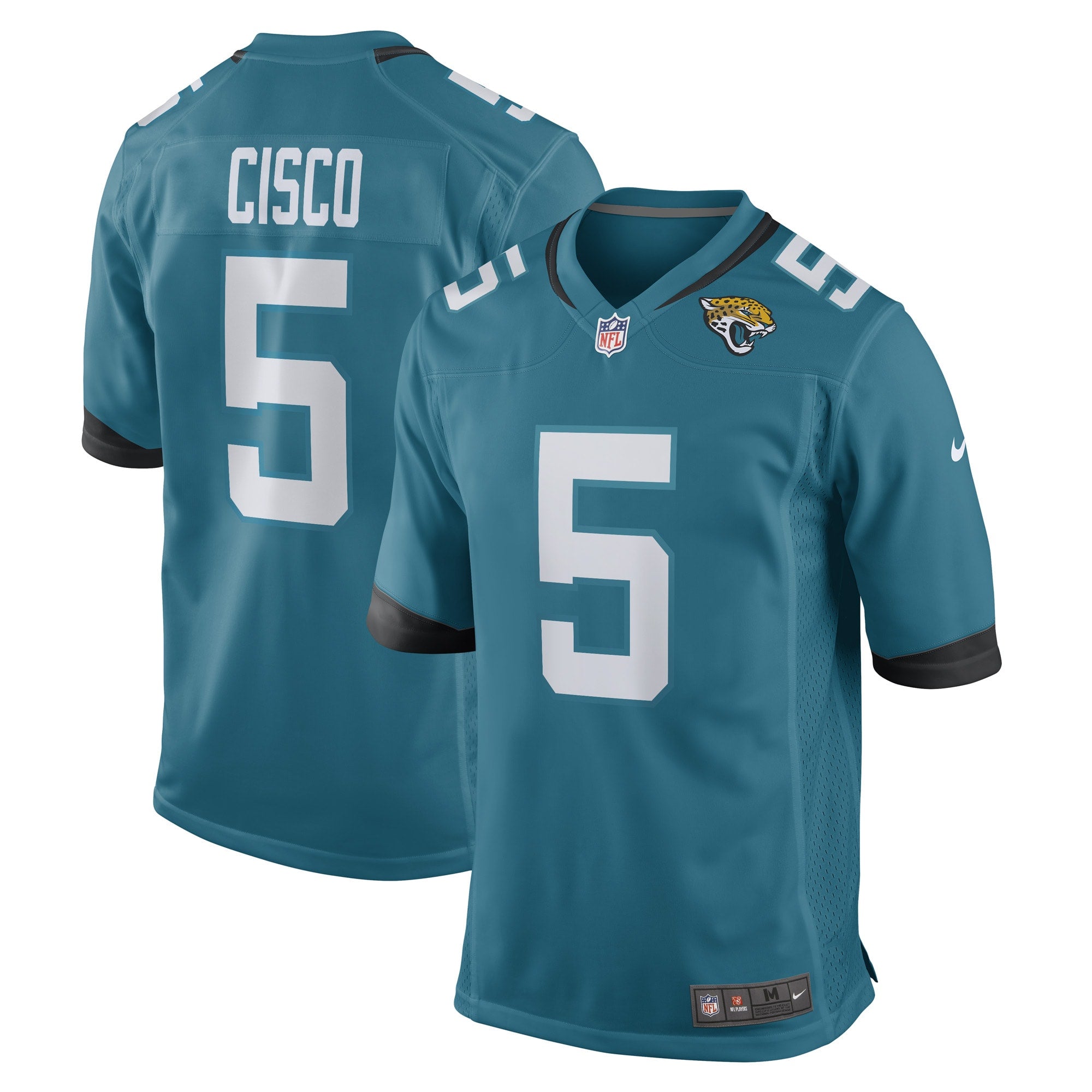 Andre Cisco Jacksonville Jaguars Nike Game Player Jersey   Teal