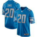 Billy Sims Detroit Lions Nike Game Retired Player Jersey   Blue