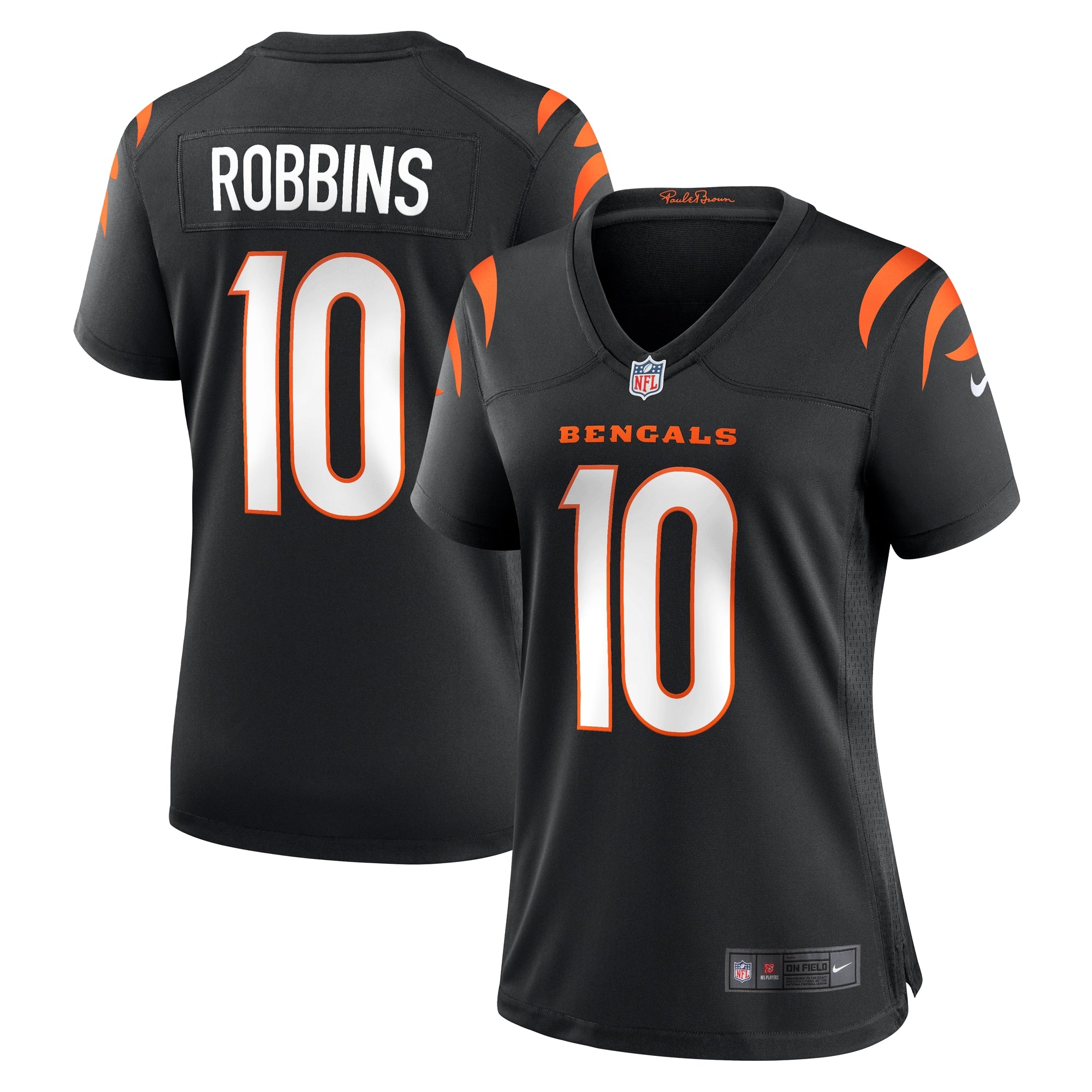 Brad Robbins Cincinnati Bengals Nike Women s Team Game Jersey    Black