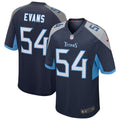 Rashaan Evans Tennessee Titans Nike Game Jersey   Navy