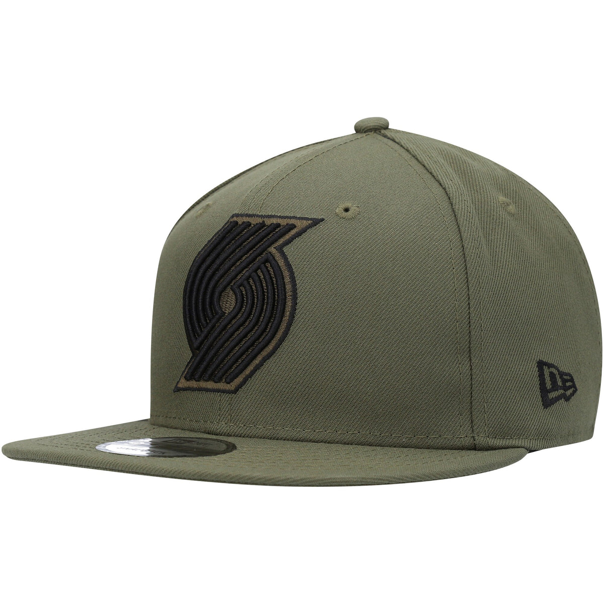 Portland Trail Blazers New Era 9FIFTY Snapback Hat - Olive