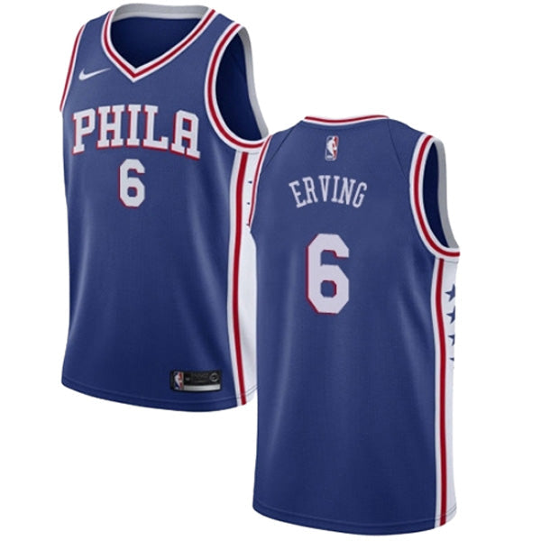 Men's Philadelphia 76ers Julius Erving Icon Edition Jersey - Purple