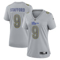 Matthew Stafford Los Angeles Rams Nike Women s Atmosphere Fashion Game Jersey   Gray