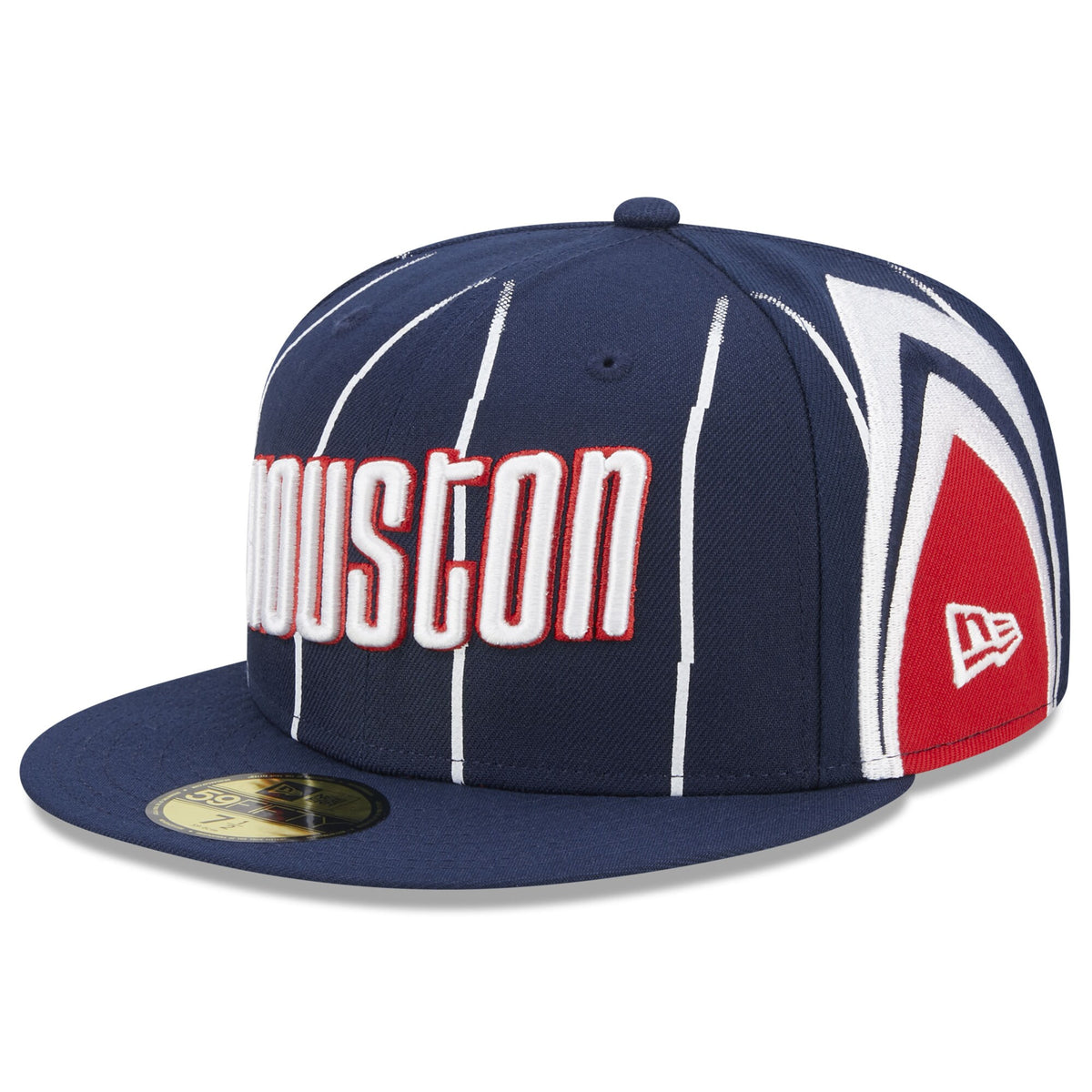 Houston Rockets New Era 2022/23 City Edition Official 59FIFTY Fitted Hat - Navy