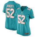 Women s Nike Elandon Roberts Aqua Miami Dolphins Game Player Jersey