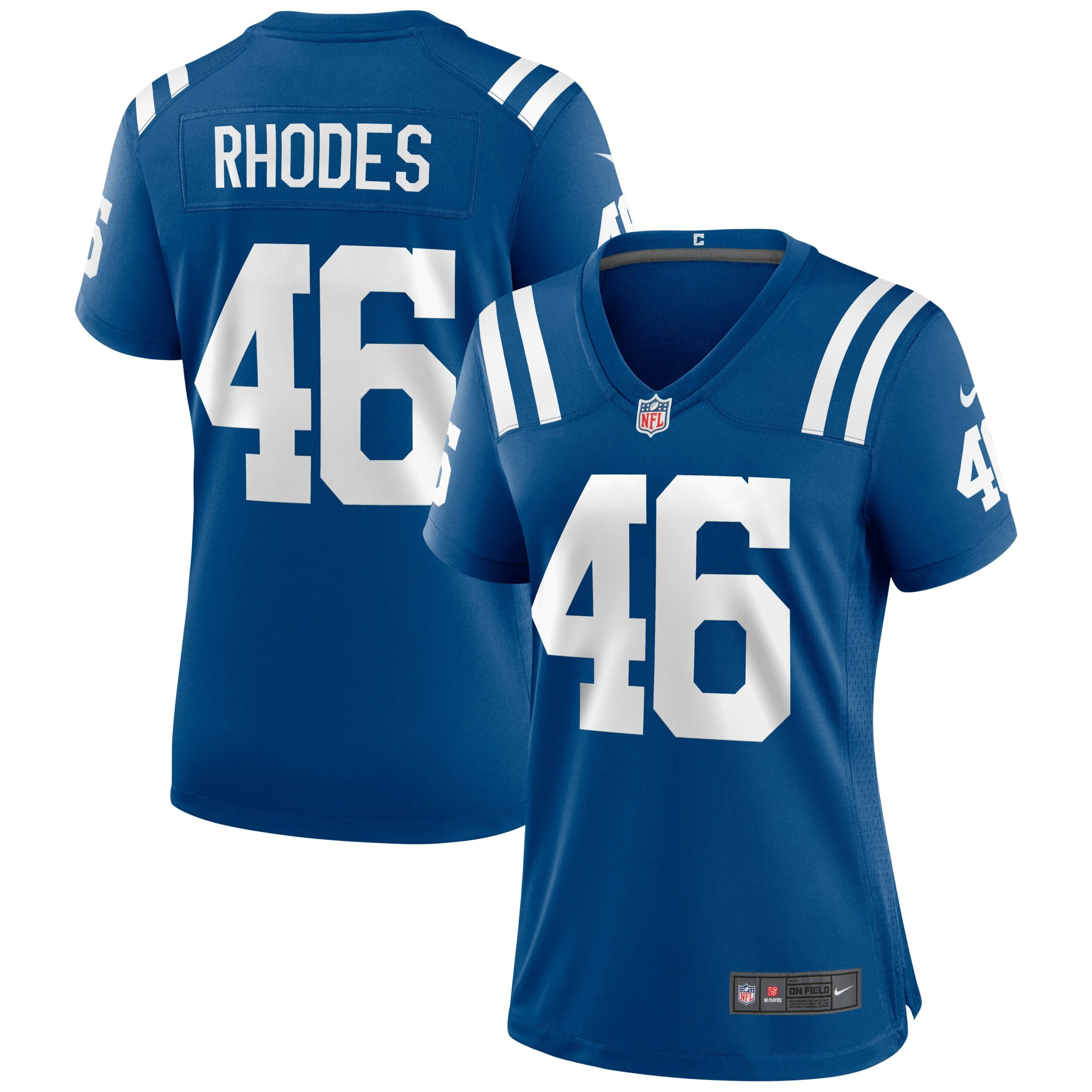Luke Rhodes Indianapolis Colts Nike Women s Game Jersey   Royal