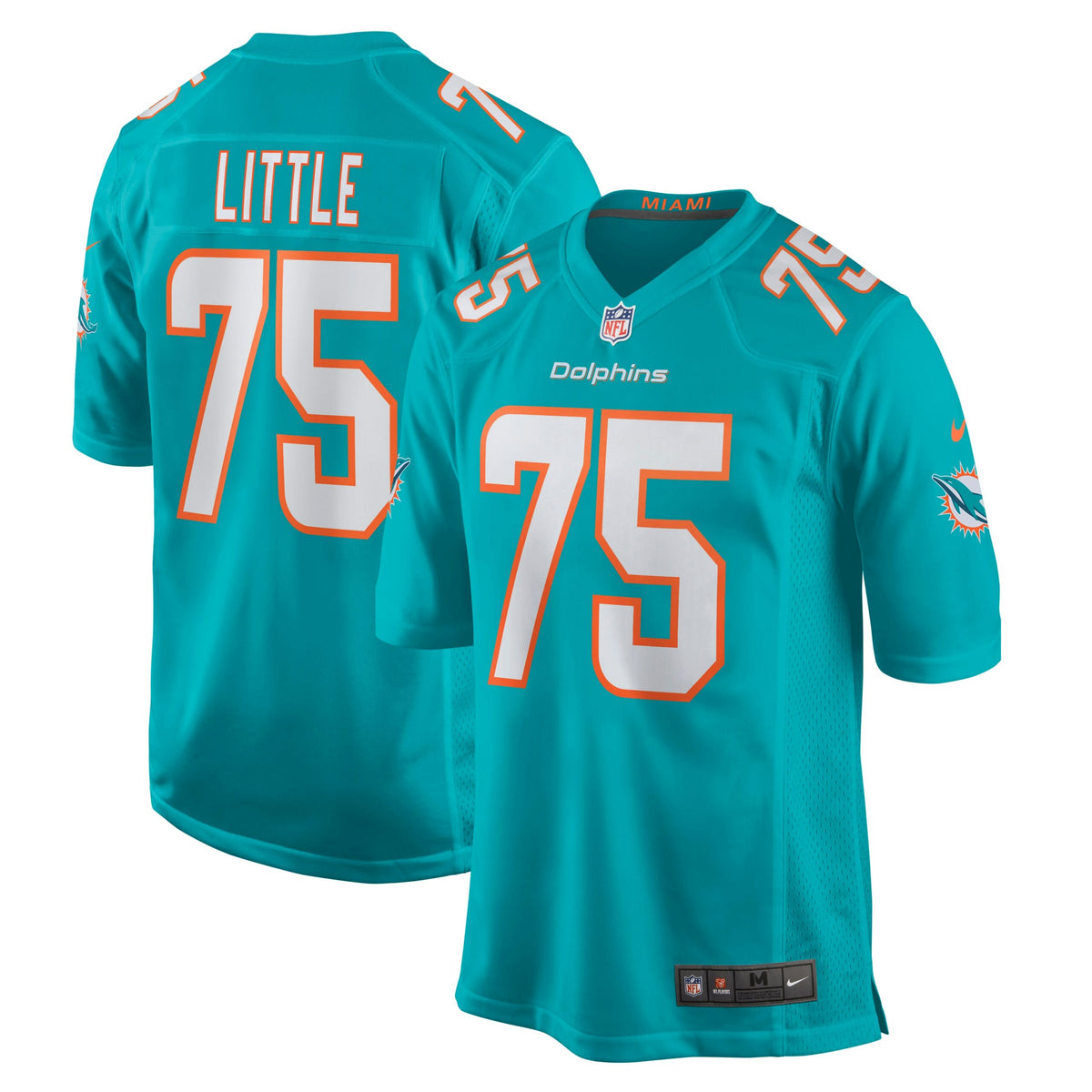 Greg Little Miami Dolphins Nike Game Jersey   Aqua