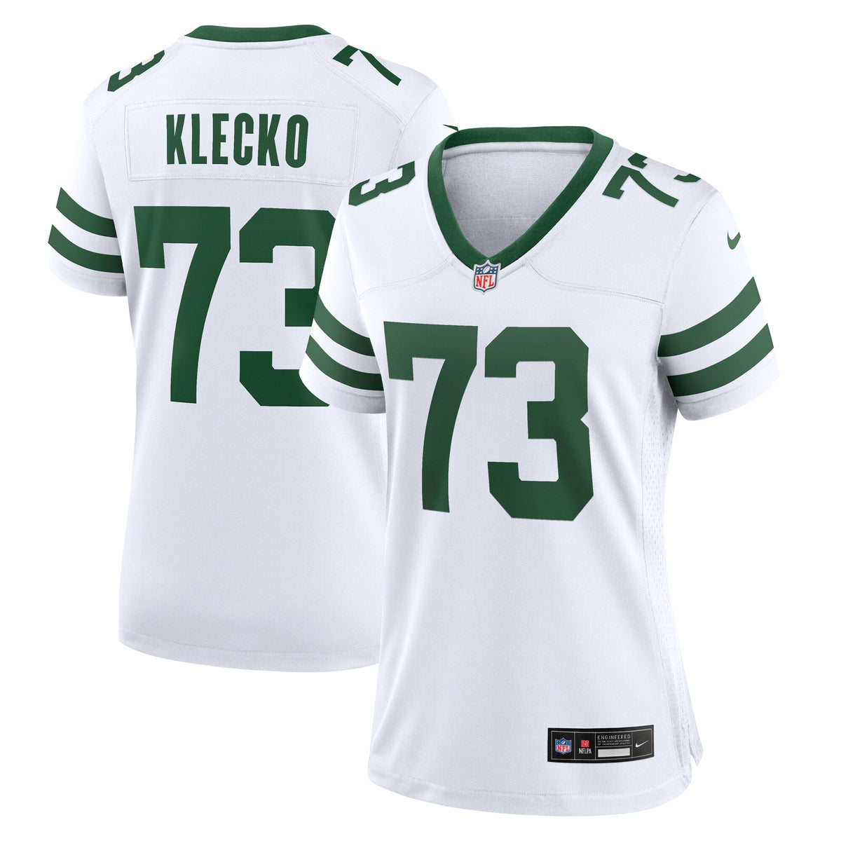 Joe Klecko New York Jets Nike Women s Legacy Retired Player Game Jersey   White