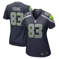 Women s Nike Dareke Young College Navy Seattle Seahawks Game Player Jersey