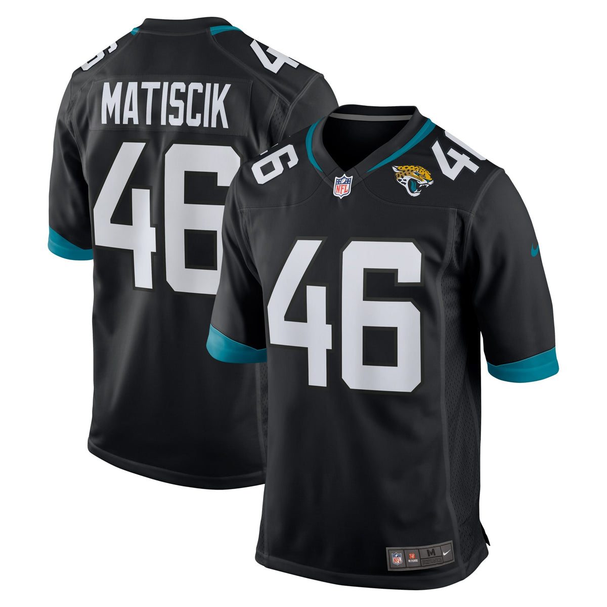 Ross Matiscik Jacksonville Jaguars Nike Game Jersey   Black