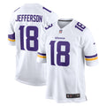 Justin Jefferson Minnesota Vikings Nike Game Player Jersey   White