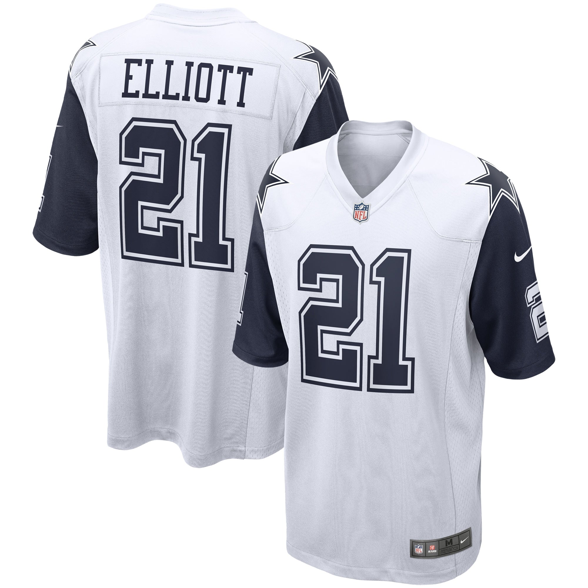 Ezekiel Elliott Dallas Cowboys Nike Alternate Game Jersey   White