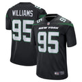 Youth New York Jets Quinnen Williams Game Jersey   Black