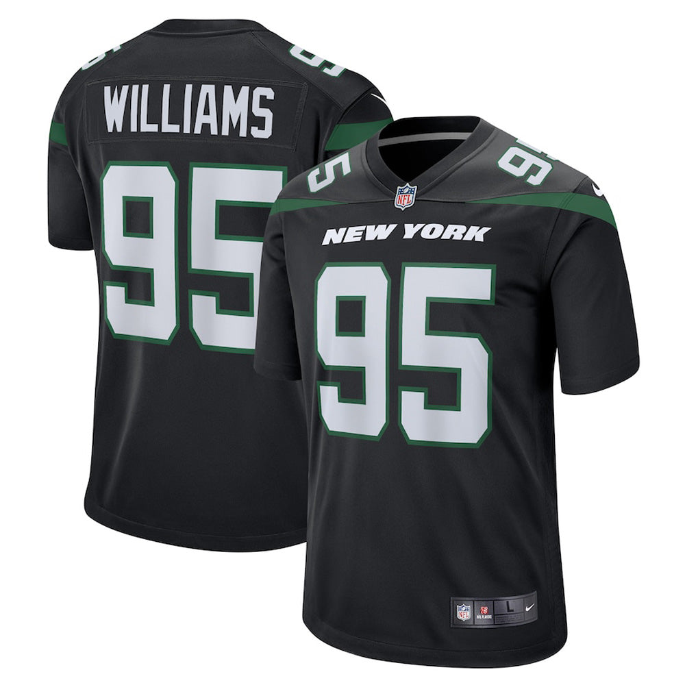 Youth New York Jets Quinnen Williams Game Jersey   Black