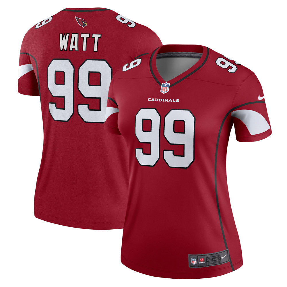 Women s Arizona Cardinals J.J. Watt Legend Jersey Cardinal Red