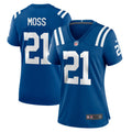 Zack Moss Indianapolis Colts Nike Women s Game Player Jersey   Royal