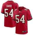 Men s Nike Lavonte David Red Tampa Bay Buccaneers Game Jersey