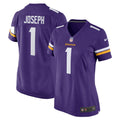Greg Joseph Minnesota Vikings Nike Women s Game Jersey   Purple