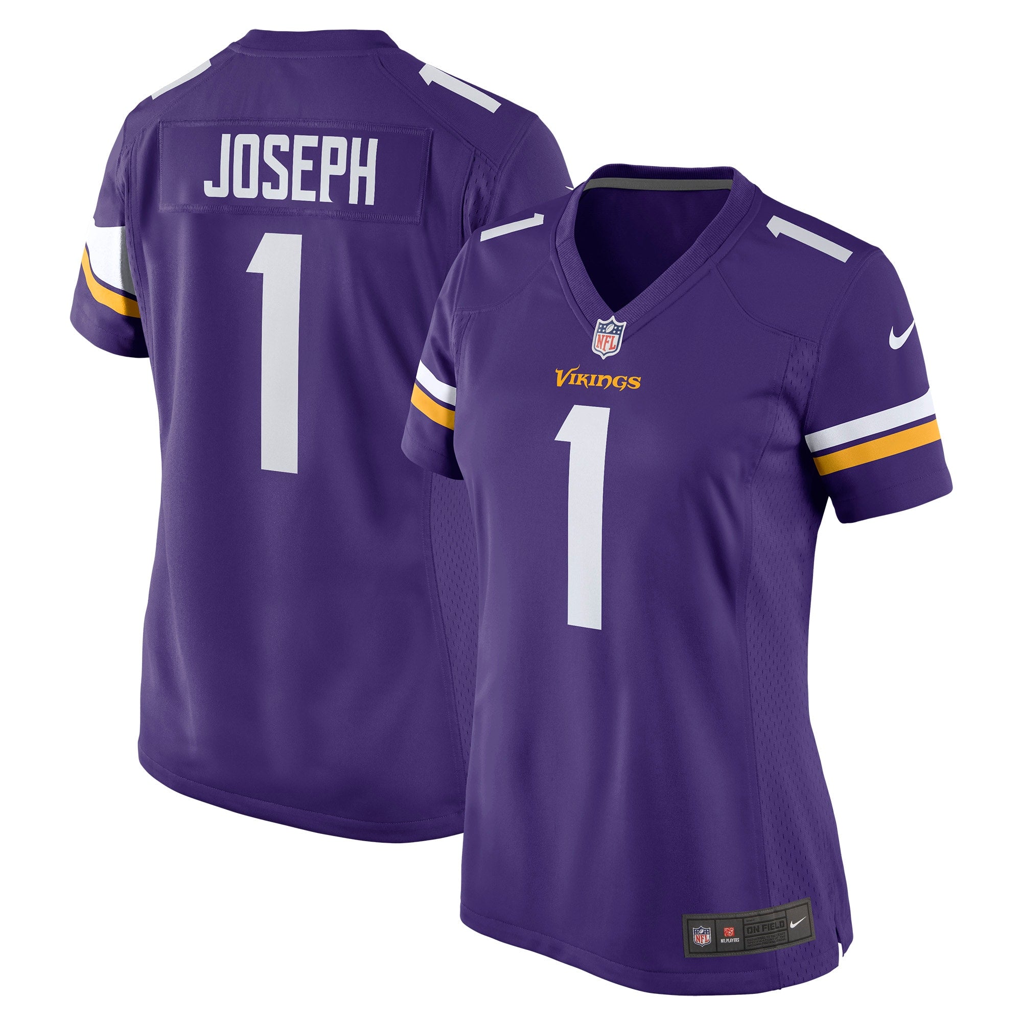 Greg Joseph Minnesota Vikings Nike Women s Game Jersey   Purple