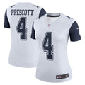 Dak Prescott Dallas Cowboys Nike Women s Color Rush Legend Player Jersey   White