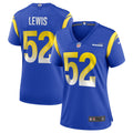 Women s Nike Terrell Lewis Royal Los Angeles Rams Game Jersey