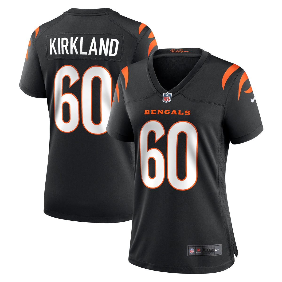 Jaxson Kirkland Cincinnati Bengals Nike Women s Team Game Jersey    Black