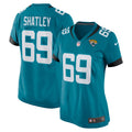 Tyler Shatley Jacksonville Jaguars Nike Women s Game Jersey   Teal