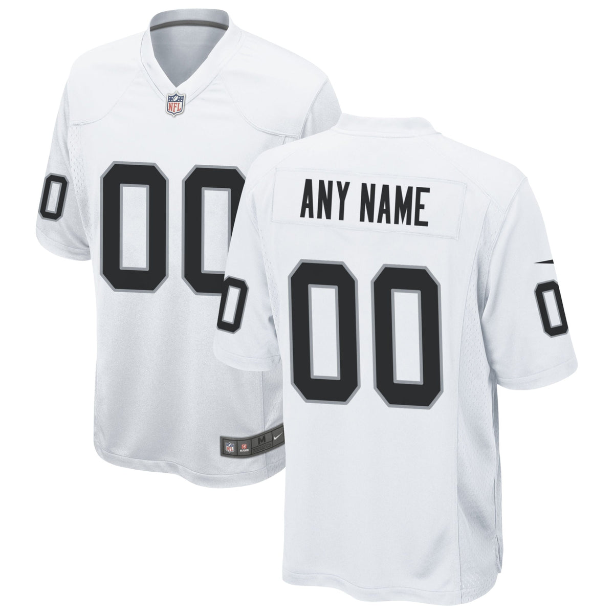 Las Vegas Raiders Nike Custom Game Jersey   White