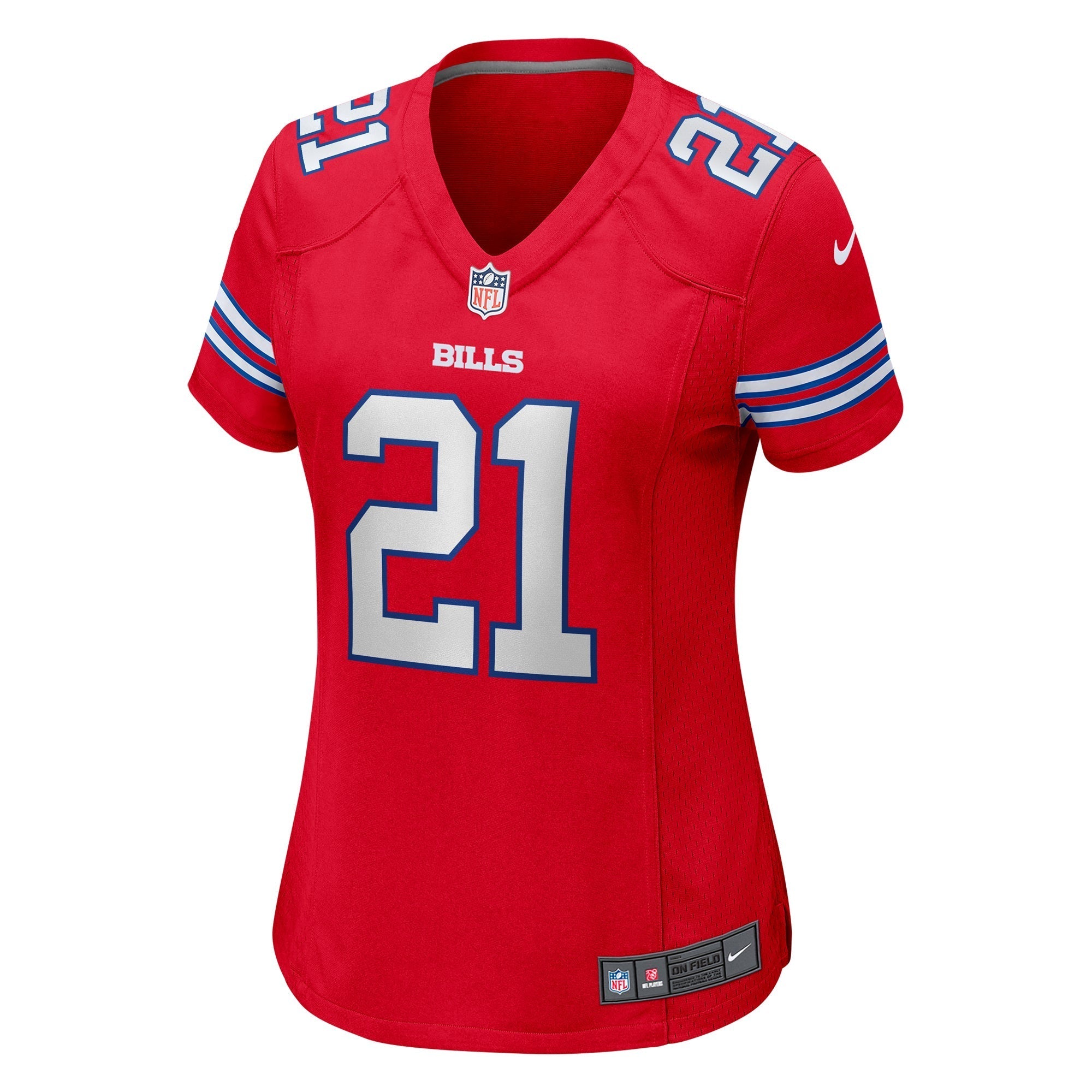 Women s Nike Jordans Poyer Red Buffalo Bills Alternate Game Jersey
