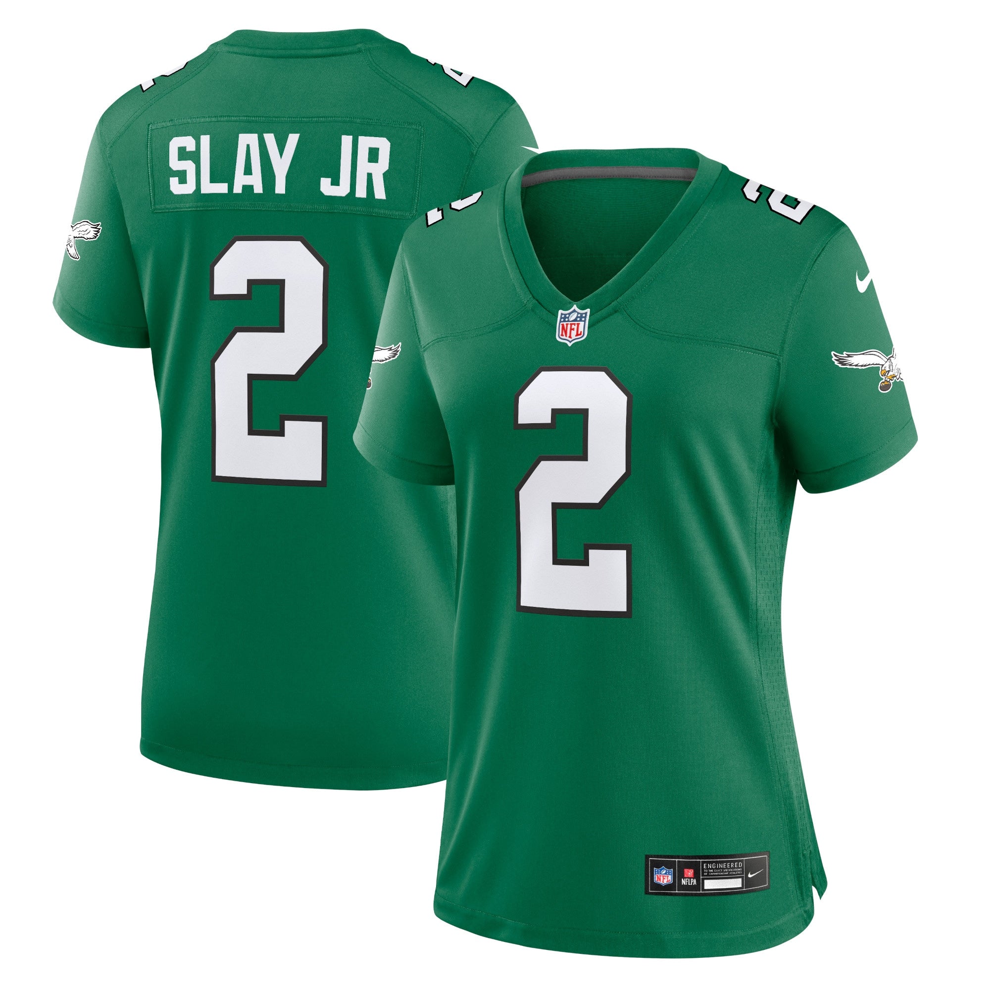 Darius Slay Philadelphia Eagles Nike Women s Player Jersey   Kelly Green