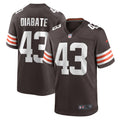 Mohamoud Diabate Cleveland Browns Nike Team Game Jersey    Brown