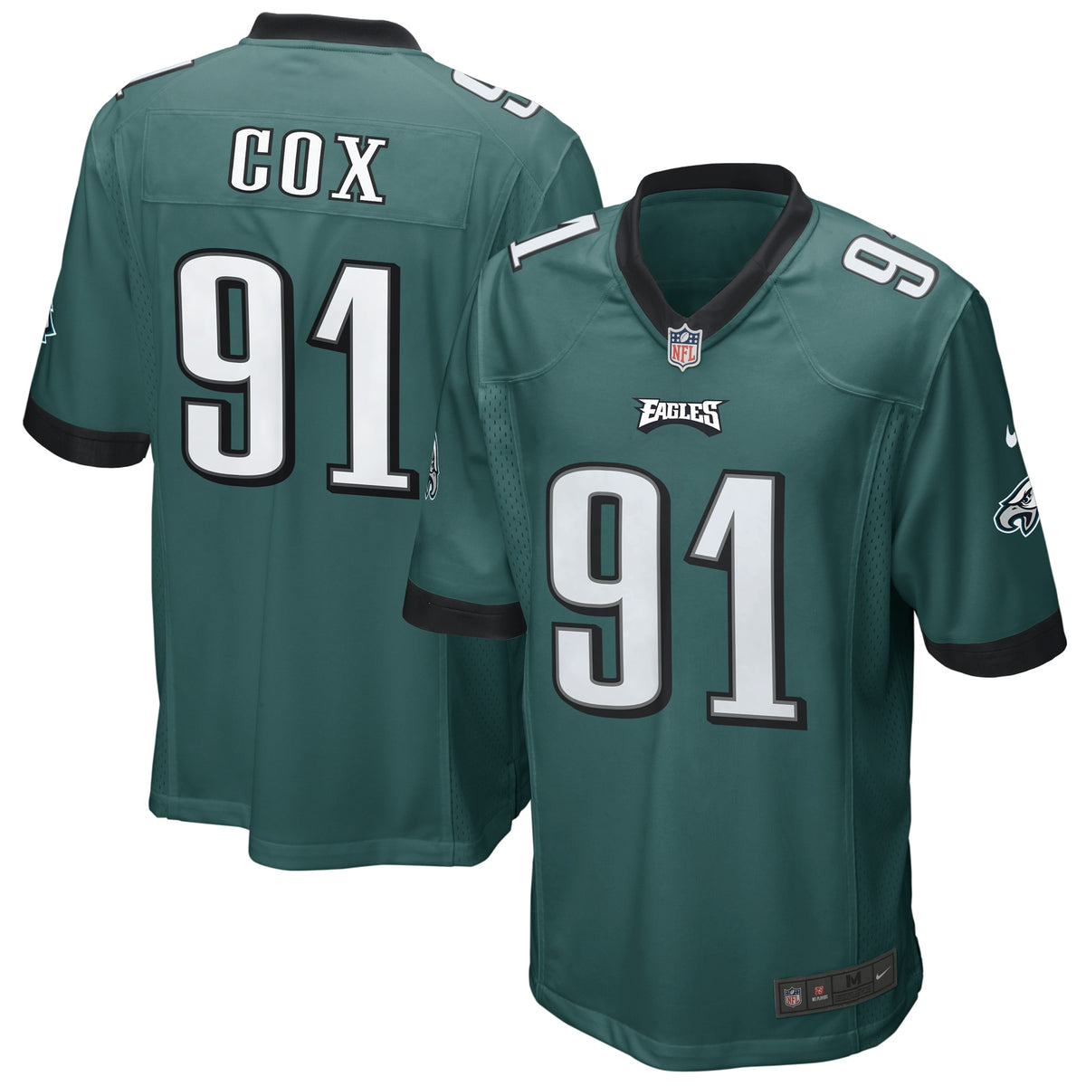 Fletcher Cox Philadelphia Eagles Nike Game Jersey   Midnight Green