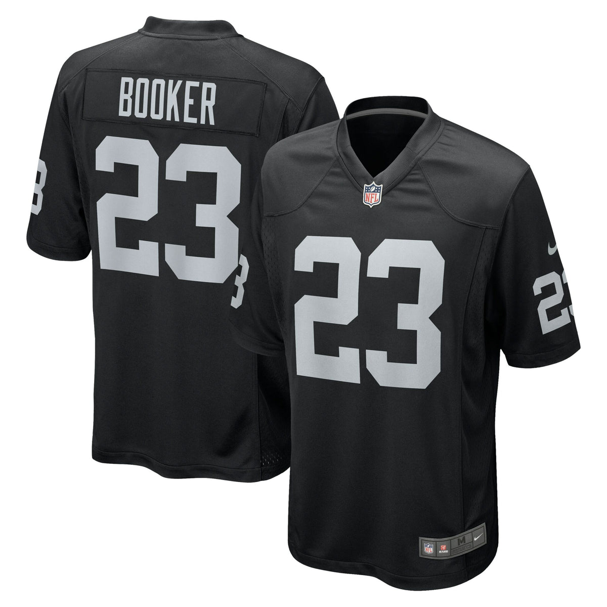 Devontae Booker Las Vegas Raiders Nike Team Game Jersey   Black