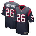 Devin Singletary Houston Texans Nike Team Game Jersey   Navy