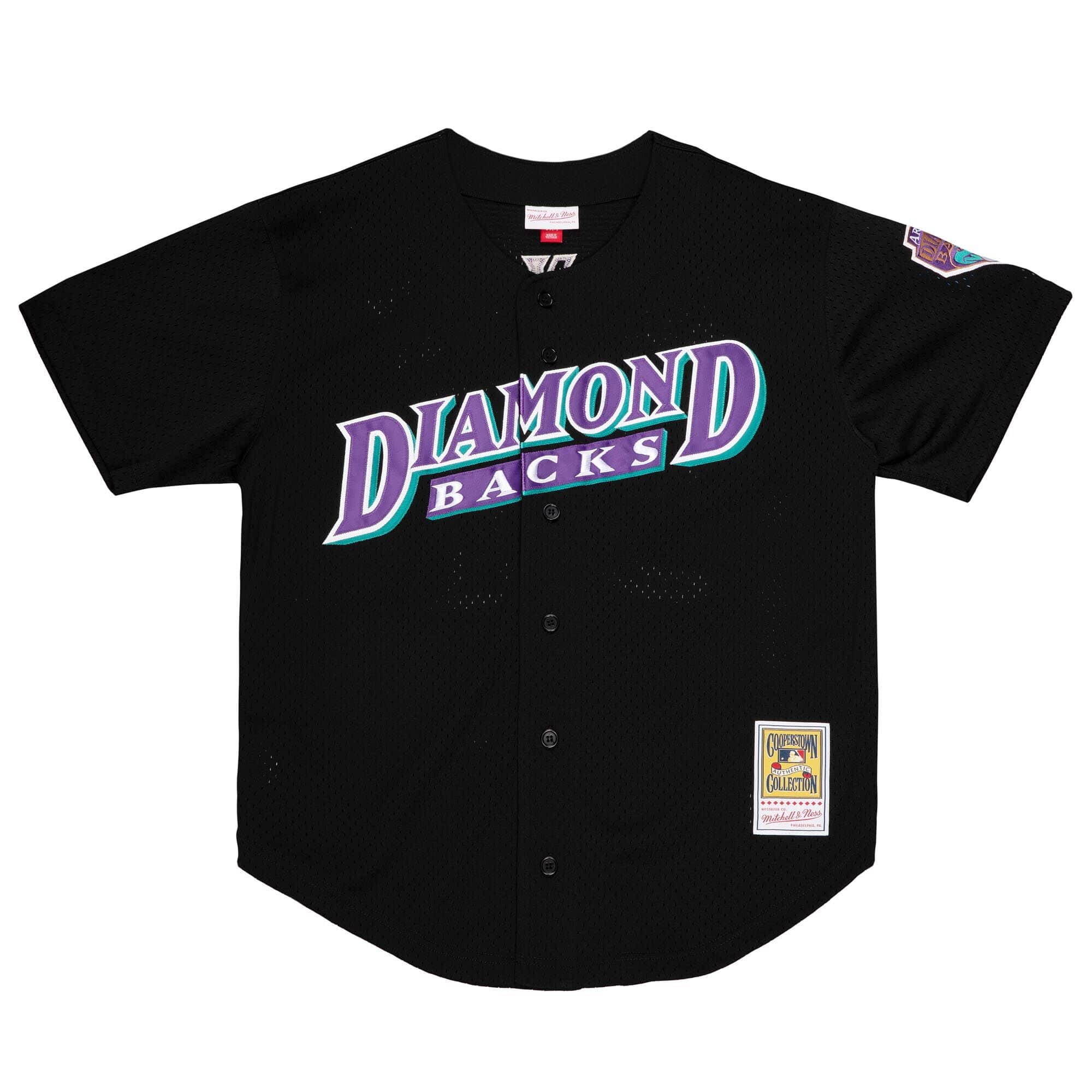 Authentic Randy Johnson Arizona Diamondbacks 1999 Button Front Jersey