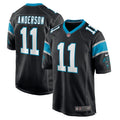 Robby Anderson Carolina Panthers Nike Game Jersey   Black