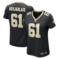 Women s Nike Drew Desjarlais Black New Orleans Saints Game Player Jersey