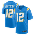 Men s Nike Taylor Bertolet Powder Blue Los Angeles Chargers Home Game Player Jersey