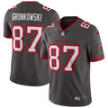 Men s Nike Rob Gronkowski Pewter Tampa Bay Buccaneers Alternate Vapor Limited Jersey