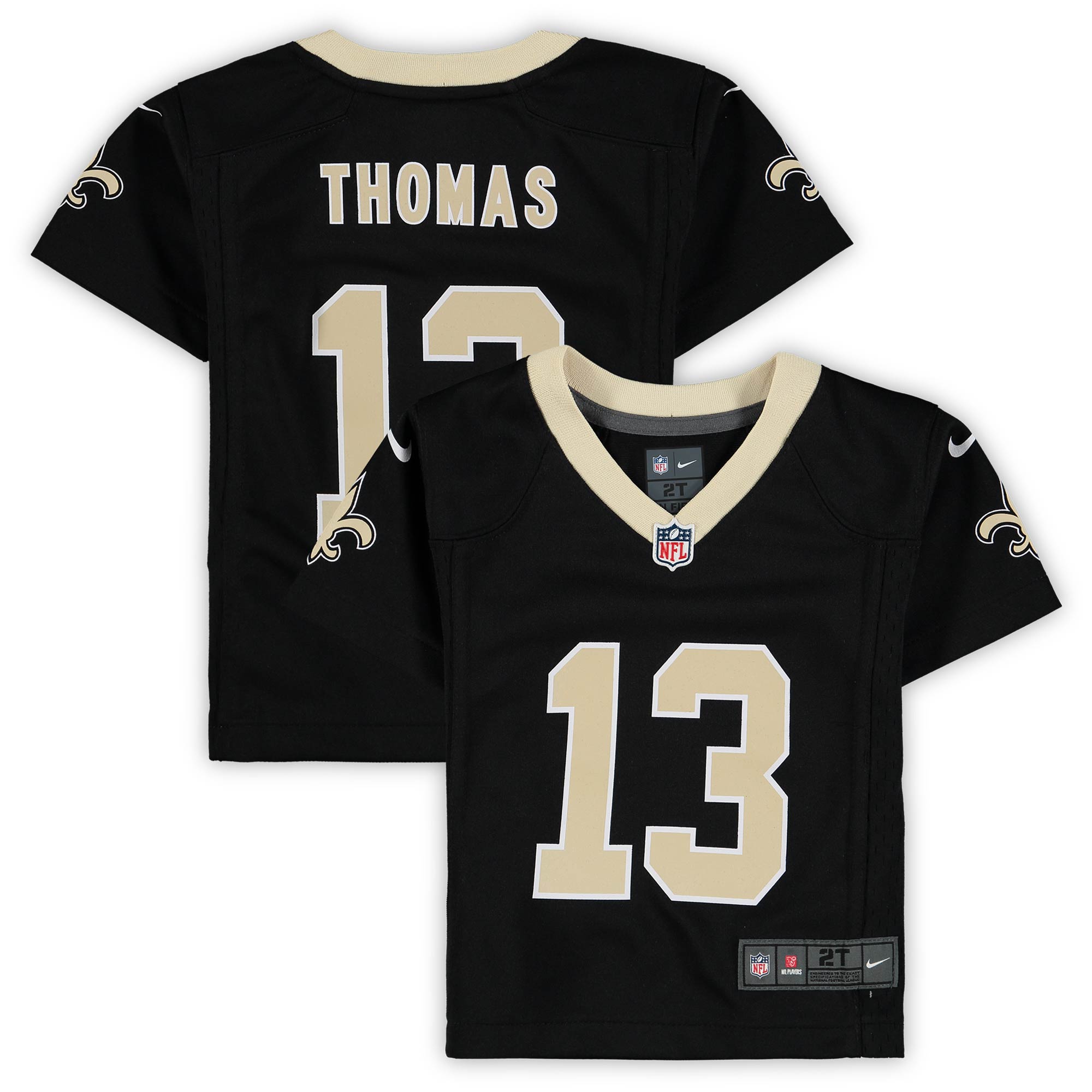 Michael Thomas New Orleans Saints Nike Toddler Game Jersey   Black