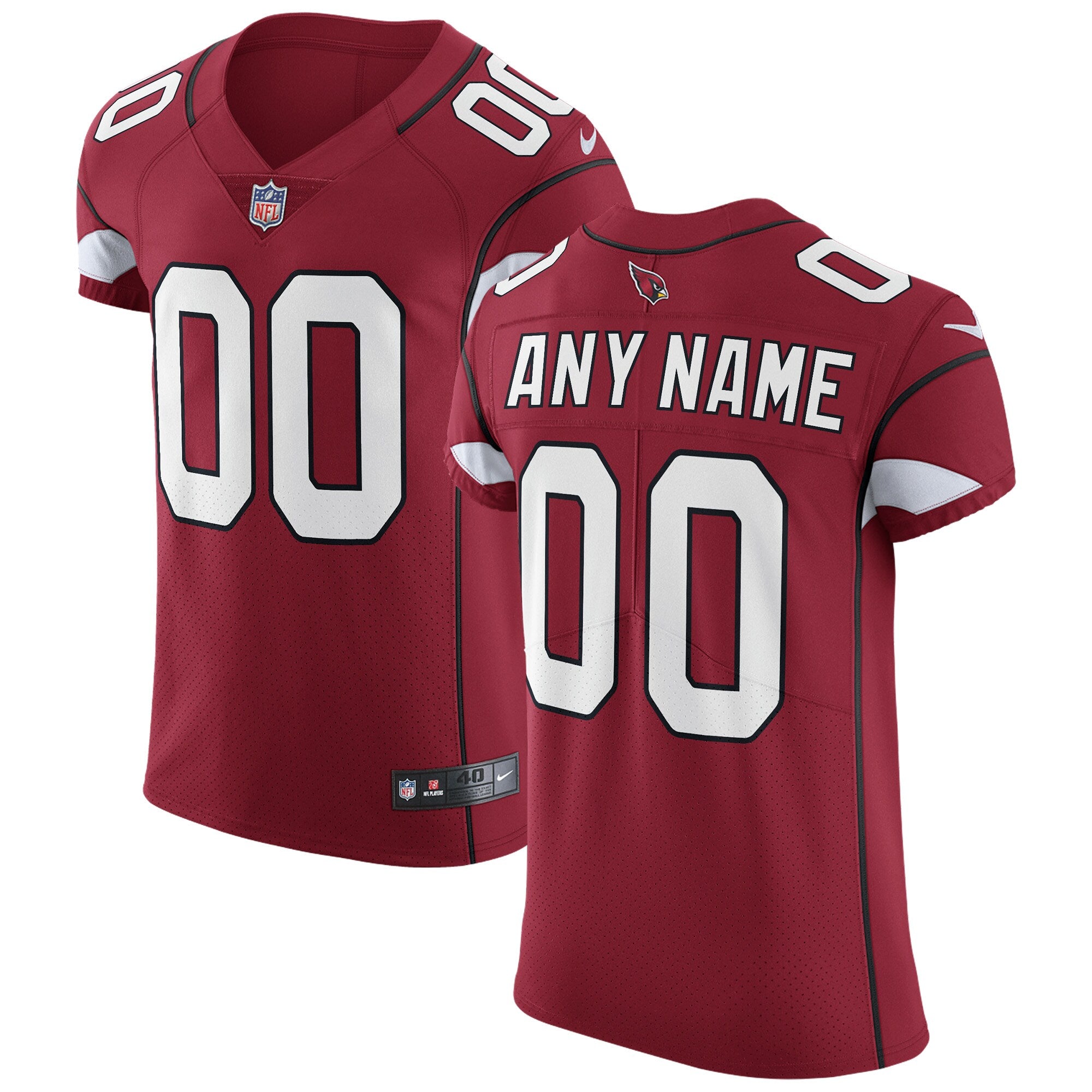 Arizona Cardinals Nike Vapor Untouchable Custom Elite Jersey   Cardinal