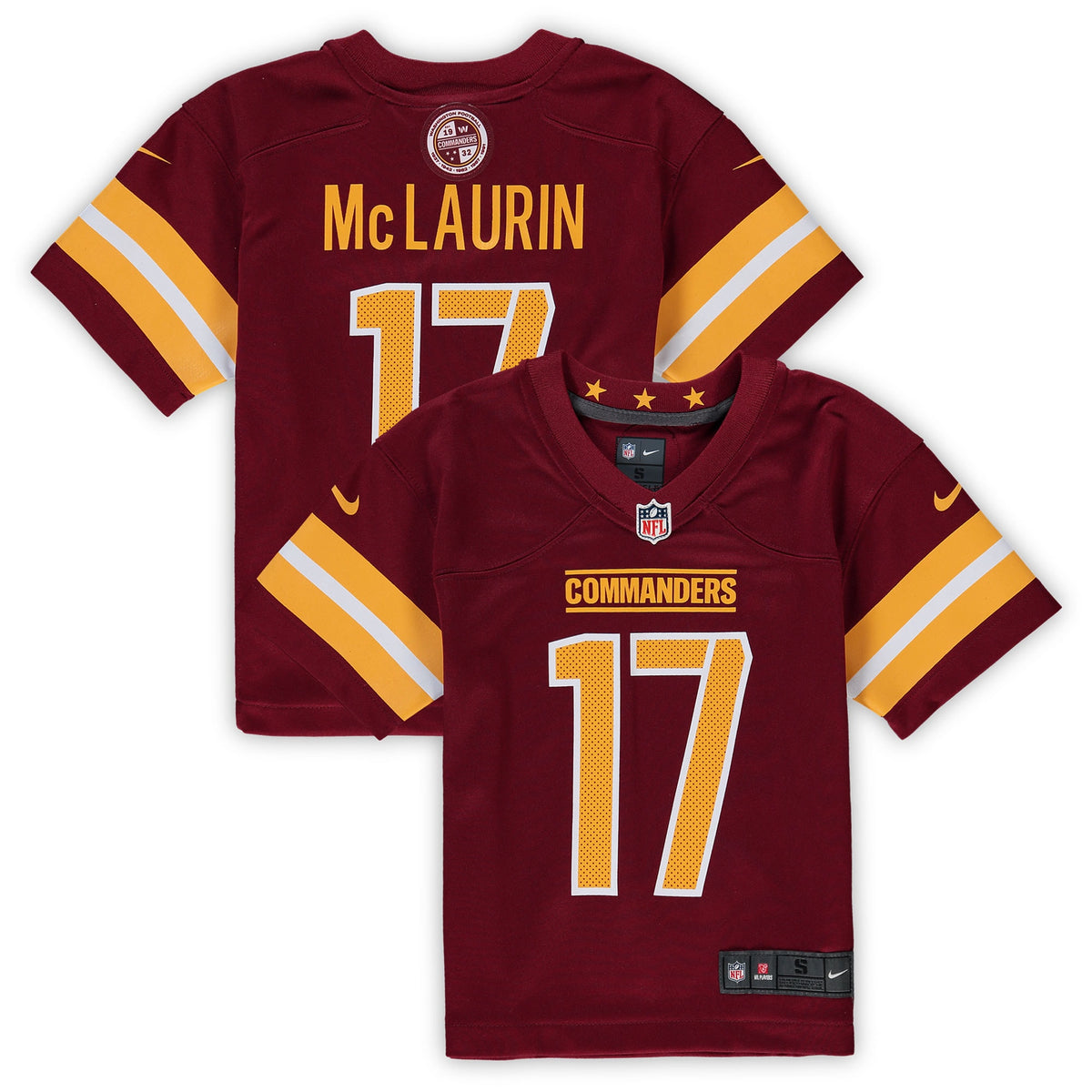 Terry McLaurin Washington Commanders Nike Preschool Game Jersey   Burgundy