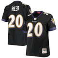 Ed Reed Baltimore Ravens Mitchell   Ness Women s Legacy Replica Team Jersey   Black