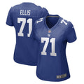 Women s Nike Justin Ellis Royal New York Giants Game Player Jersey