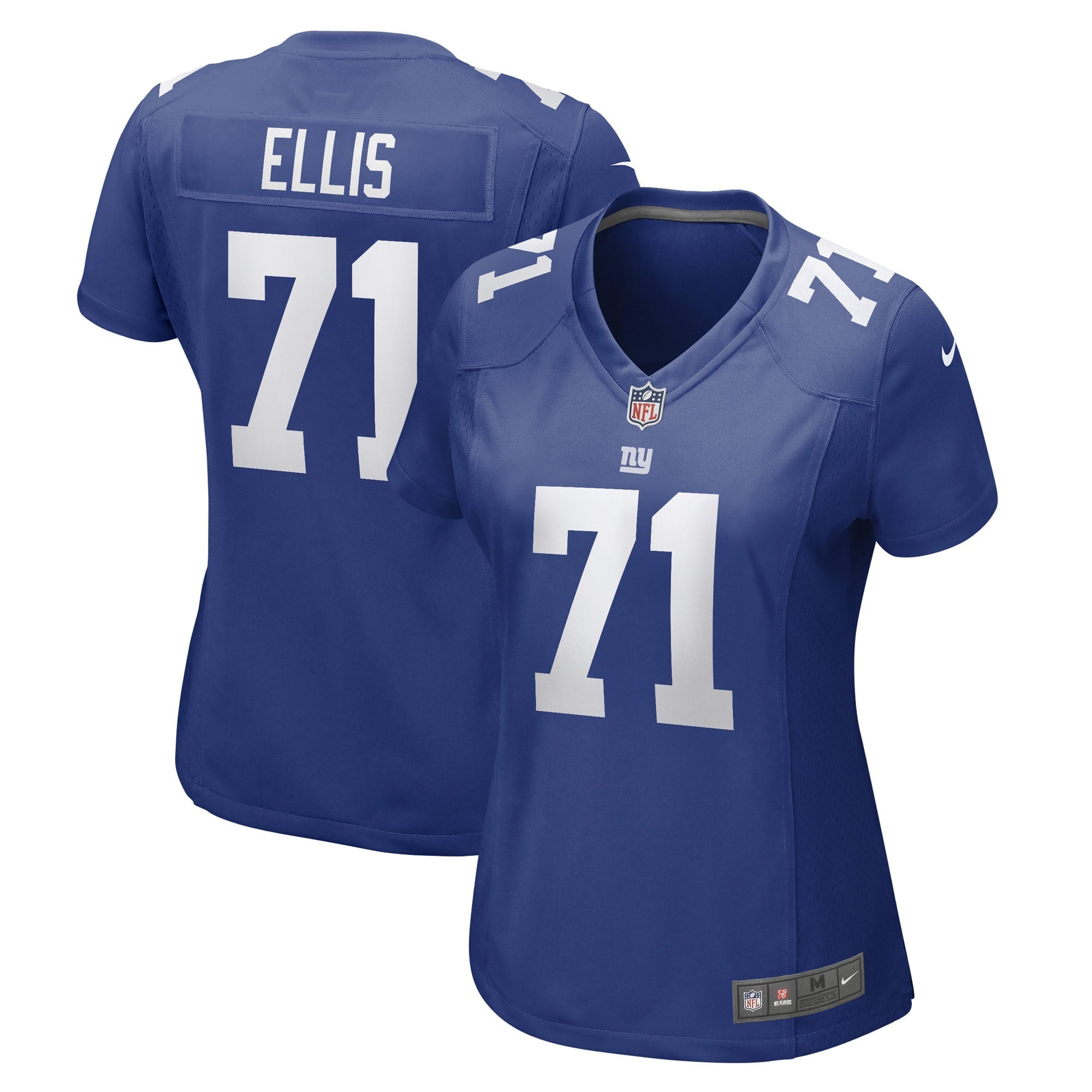 Women s Nike Justin Ellis Royal New York Giants Game Player Jersey
