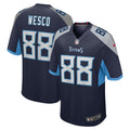 Trevon Wesco Tennessee Titans Nike Game Player Jersey   Navy