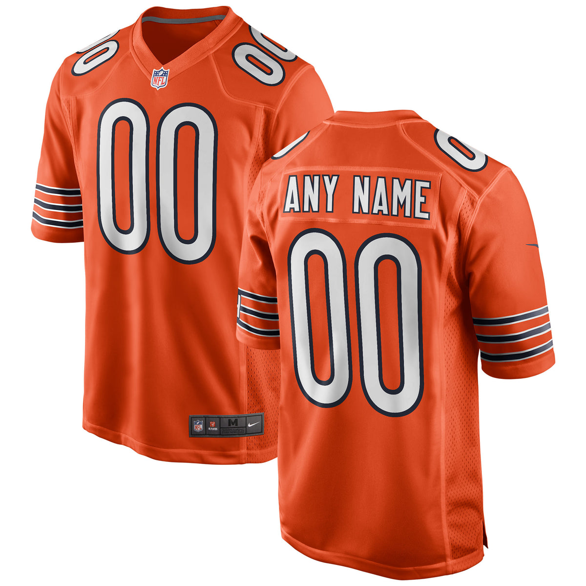 Chicago Bears Nike Youth Alternate Custom Game Jersey   Orange