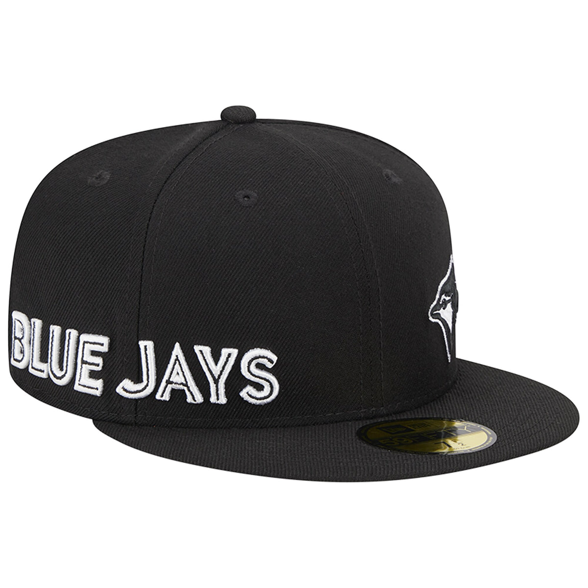 Toronto Blue Jays New Era Jersey 59FIFTY Fitted Hat - Black